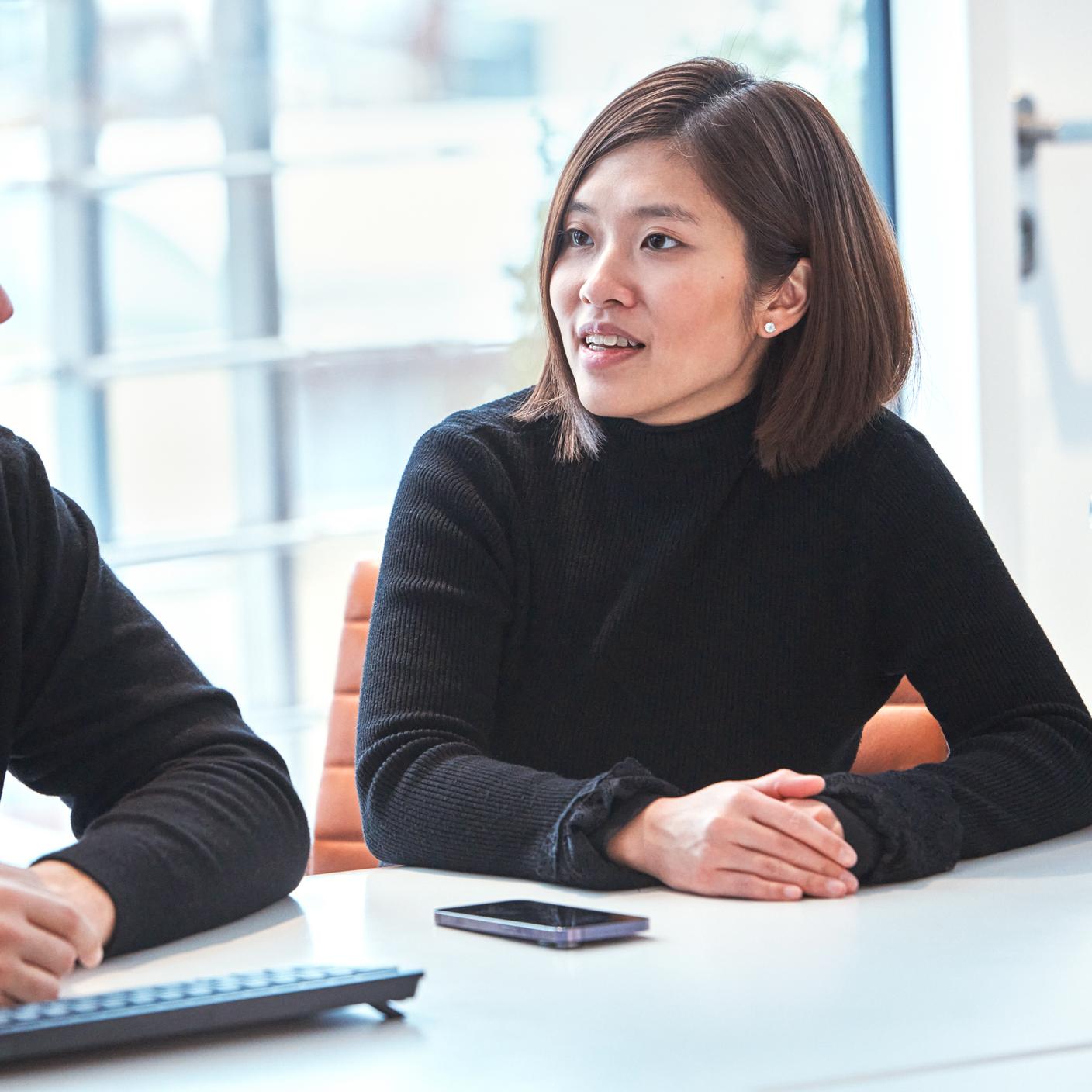 BSI team in a meeting